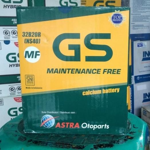 Accu/Aki Mobil Toyota Avanza, Toyota Rush GS Astra MF NS40 Aki Kering