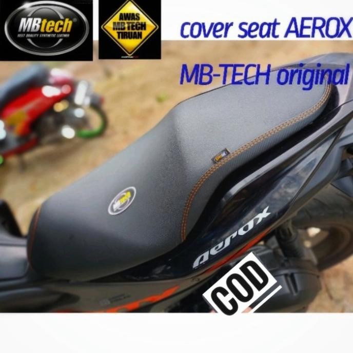 Cover Jok Aerox 155 New 160 modifikasi / Sarung Jok Aerox Kulit Mbtech