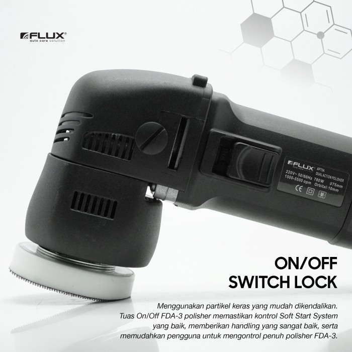 Mesin Poles Dual Action - Mesin Da Flux 3 Inch