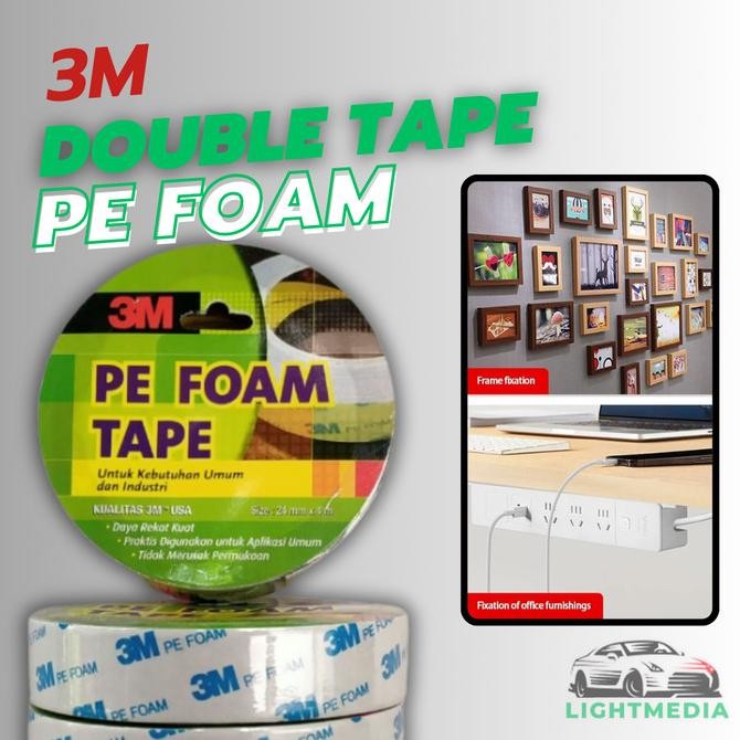 

NEW Double Tape 3M PE foam 24mm x 4m