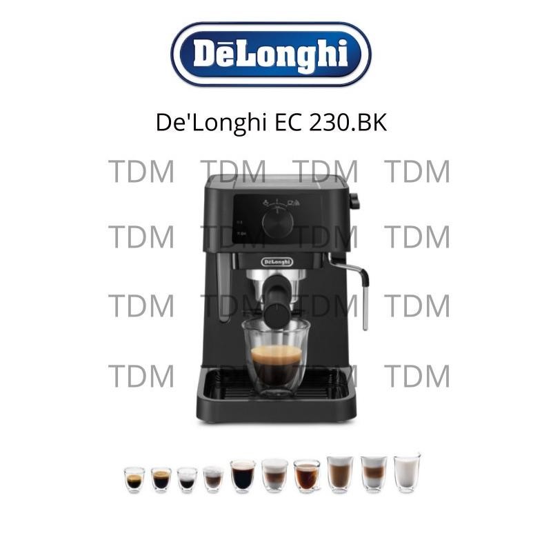 Ndala Delonghi Espresso Coffee Maker Ec 230 Bk Stilosa Mesin Kopi Ec230.Bk