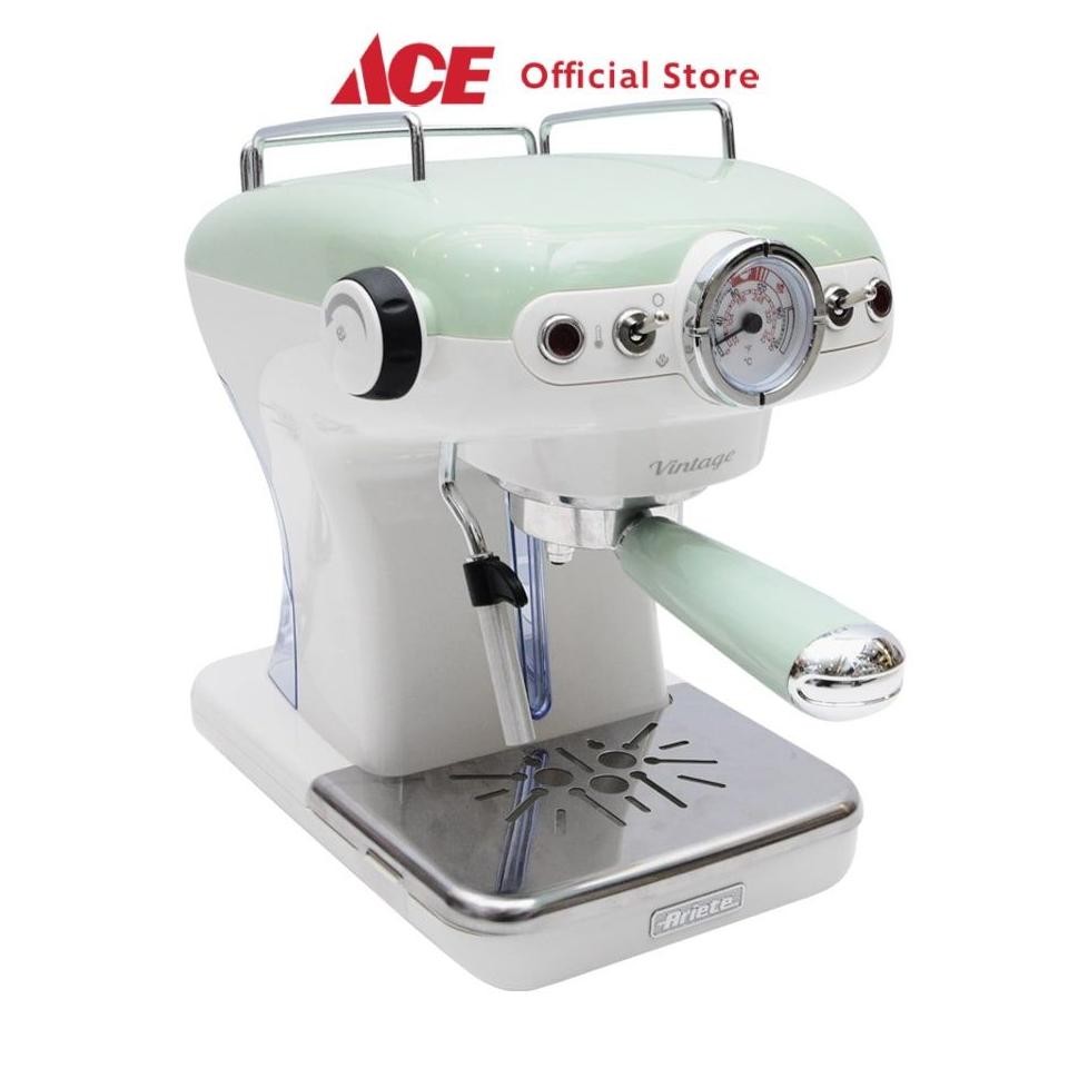 Selen Ariete Vintage Espresso Coffee Maker 850 Watt Mesin Kopi Espresso Machine Alat Pembuat Kopi