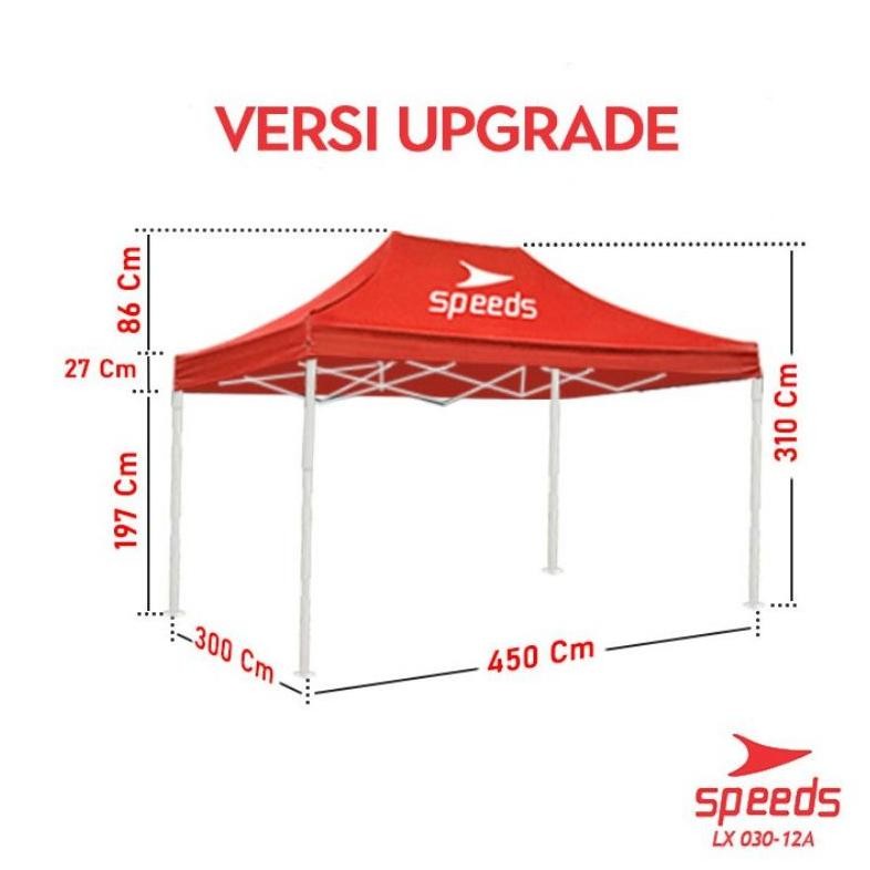 Kall Tenda 3X4,5 Murah / Tenda Lengkap Siap Pakai / Tenda Lipat 3X4,5 / Tenda Speeds / Tenda 3X4 Pre