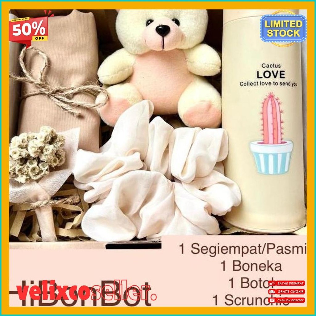 

[Best] Hampers Hijab Hadiah Kado Ulang Tahun Cewek Kerudung Segi Empat Birthday Graduation Wisuda (Order Sebelum Ketinggalan)