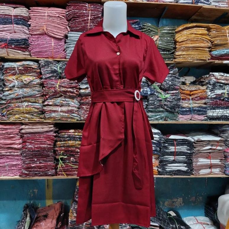 CR - Dress Andin Baju Amanda Manopo Ikatan Cinta Atasan Wanita Daster Korean Busui TERLARIS