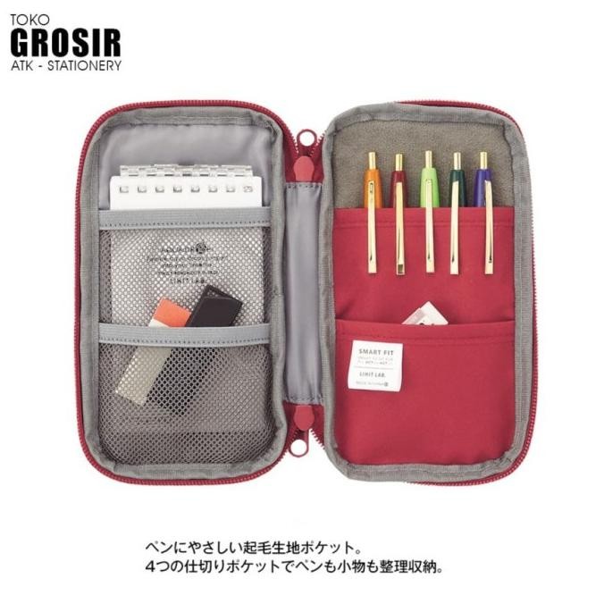 

TERLARIS - LIHIT LAB SMART FIT ACTACT Compact Pen Case Pouch Organizer A-7687