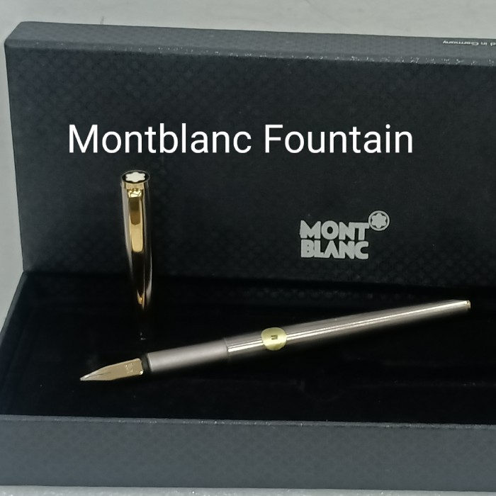 

Farizal - Pena Mont Blanc Fountain Original No Parker 01 Dupont Pelikan Waterman St Dupont Aigner