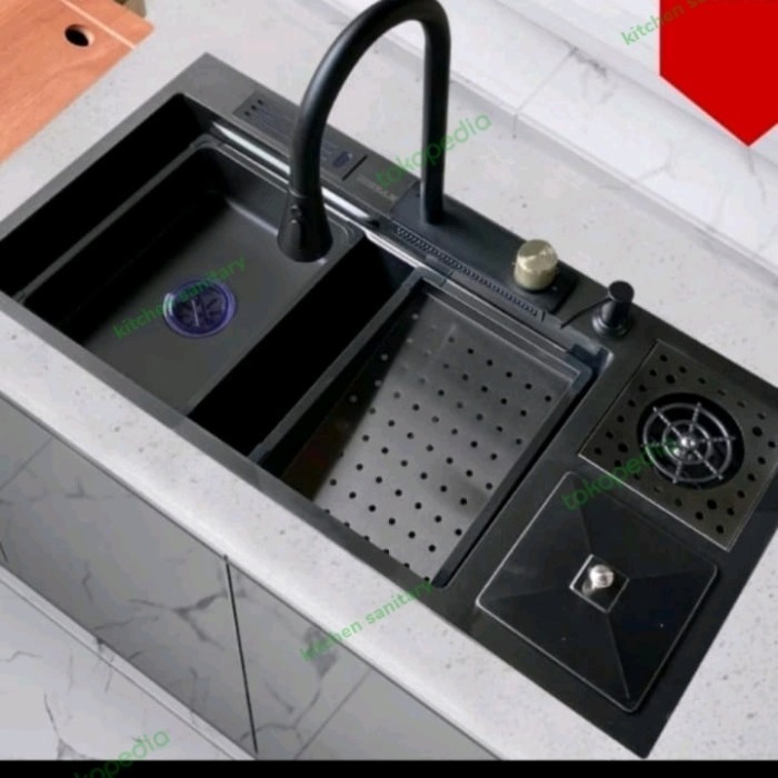 modern kitchen sink hitam 92/luxsury kitchen sink hitam/