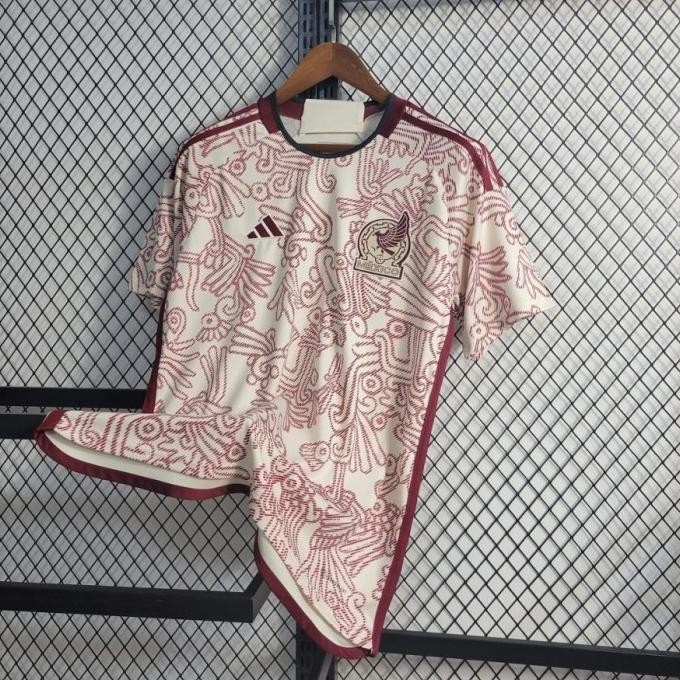 Jersey Meksiko Mexico Away Piala Dunia World Cup QATAR 2022 Kaos Bola HTM