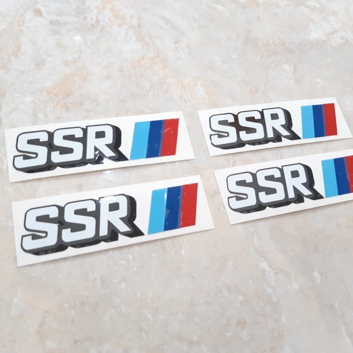 Ready Stiker velg mobil SSR SP1