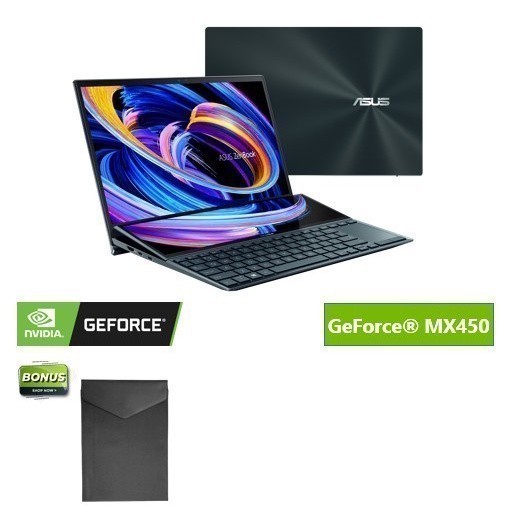 Asus Zenbook Pro Duo UX482EGR GeForce® MX450 - I7 1195G7 16GB 512ssd