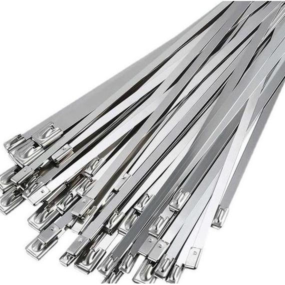 

TERBARU - Stainless Stenlis Steel Kabel Ties Cable Tie Tis Ties SS200 200 X 4,6 4.6 mm 4.6mm