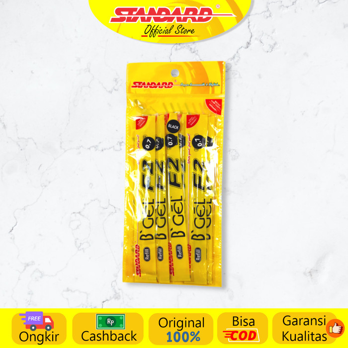 

Ready [COD-XTRA Ongkir] Standard - Refill Pulepn F2 0.7 / Lusin ( Isi Pulpen, Pena, Ballpoint )