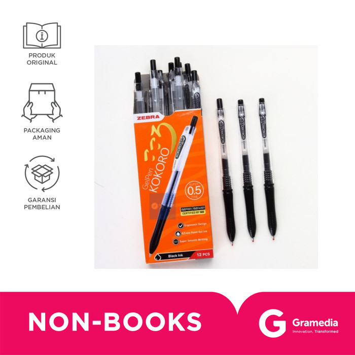 

Ready ZEBRA KOKORO 0.5 SET 12 BLUE INK