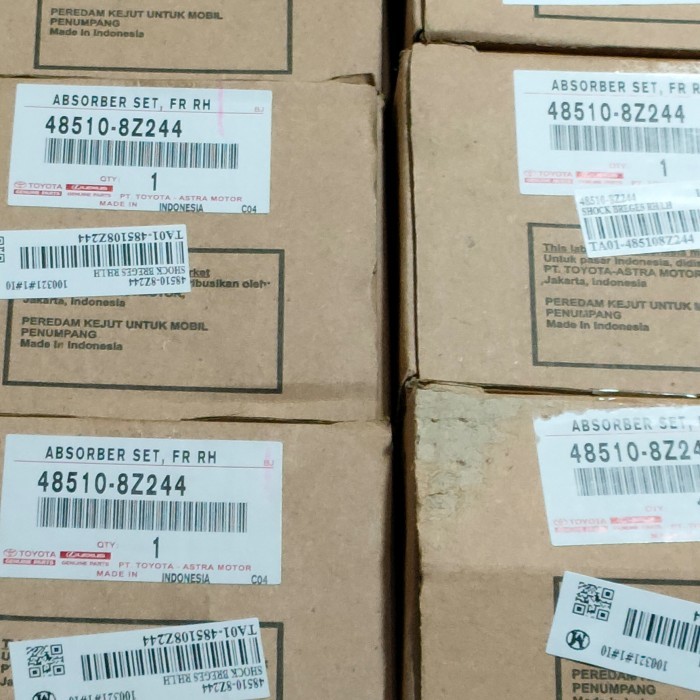 shock absorber depan Fortuner 48510-8Z244 asli original