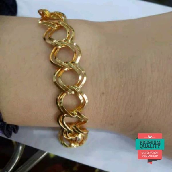 Promo Gelang emas asli kadar 875 model ketupat Keren