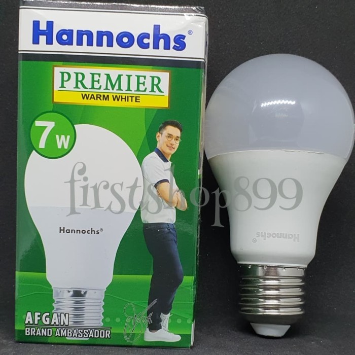 BEBAS ONGKIR - led 7watt hannochs warm white