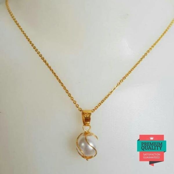 Grosir Terlaris Paket kalung mutiara emas asli Keren - kalung 2 gram an Elegan