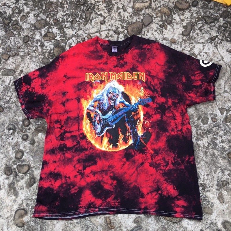 Tshirt Band vintage iron maiden aop