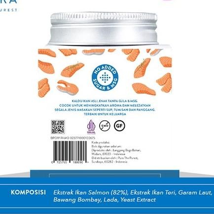 

Pura Kaldu Ayam Kampung, Sapi, Jamur & Salmon (100gr) 2 Pcs - MPASI