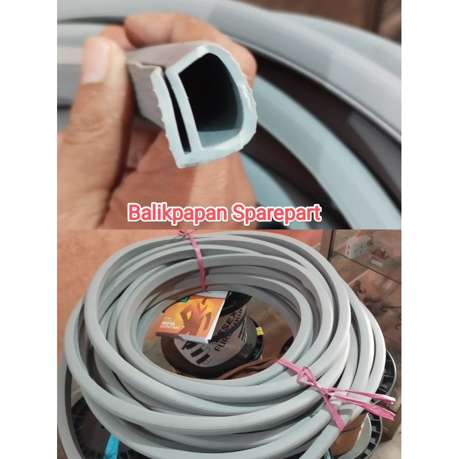 ___] Gasket karet pintu Chiller Cold Room harga per 1 meter