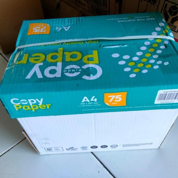 

BEBAS ONGKIR - Kertas HVS A4 Copy paper 70 Gram