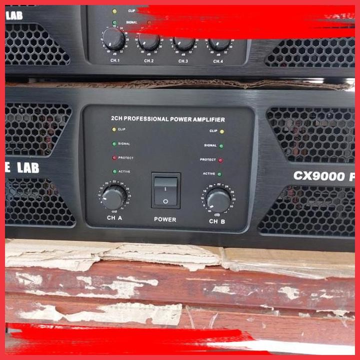 (SOU) POWER PHASELAB CX9000PRO CX9000 PRO CX 9000 CX 9000PRO 2 CHANNEL