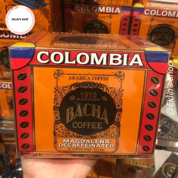 

bacha coffee 1910 marrakech arabica coffee kopi bacha 144gr