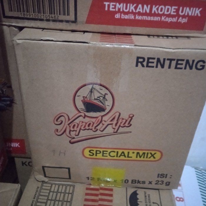 

kapal api special mix isi 12 renceng