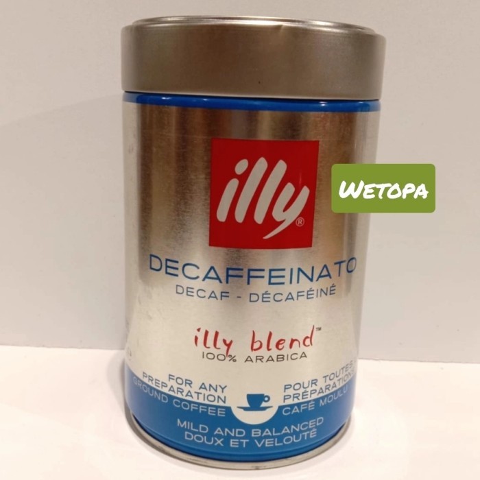 

ILLY ESP GROUND DECAFE COFFE 250grm