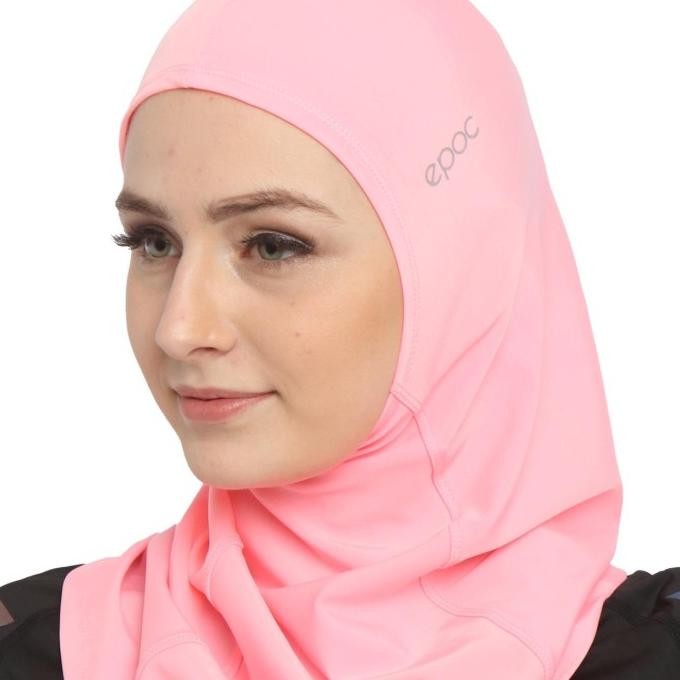 EPOC original Sport Hijab 100% Spandex Lycra Premium Pink