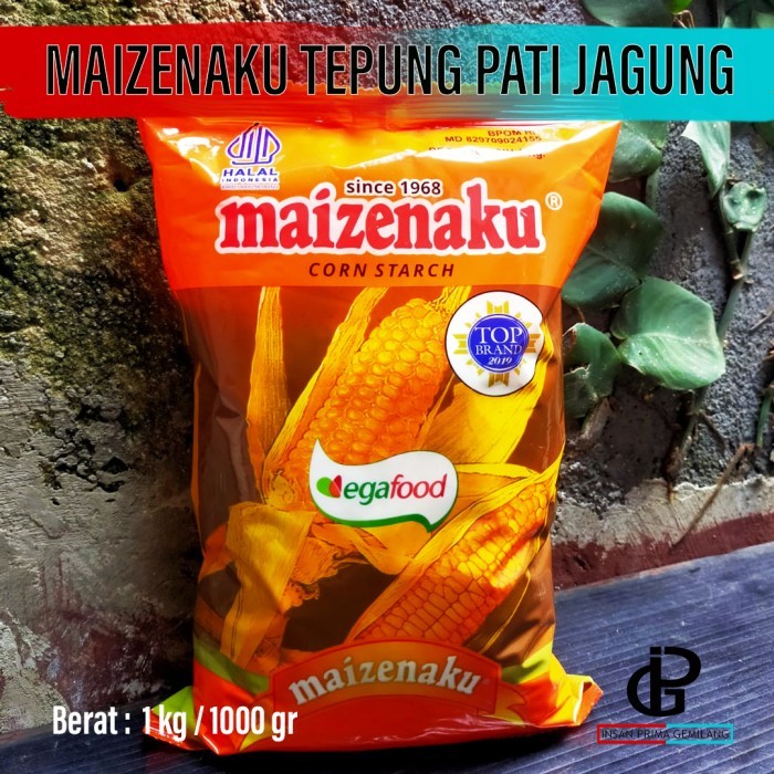 

MAIZENAKU 1 KG Tepung Pati Jagung / Maizena / Tepung Maizena