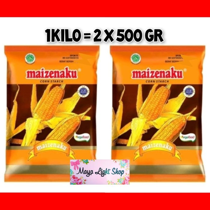 

Maizena 1kg maizenaku corn starch tepung kue gorengan crispy halal