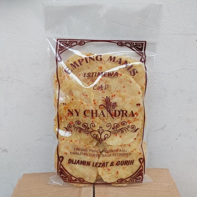 

Emping Manis / Pedas Istimewa Ny Chandra 400 Gram