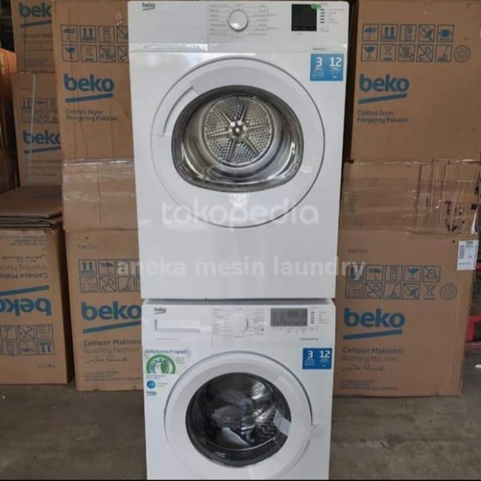 READY Stacked washer dryer Beko