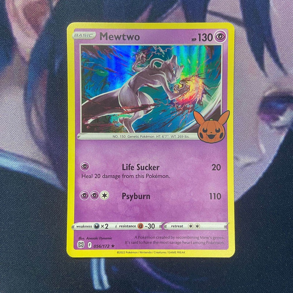 pokemon (EN) mewtwo trick or trade -  056/172 - Holo Rare