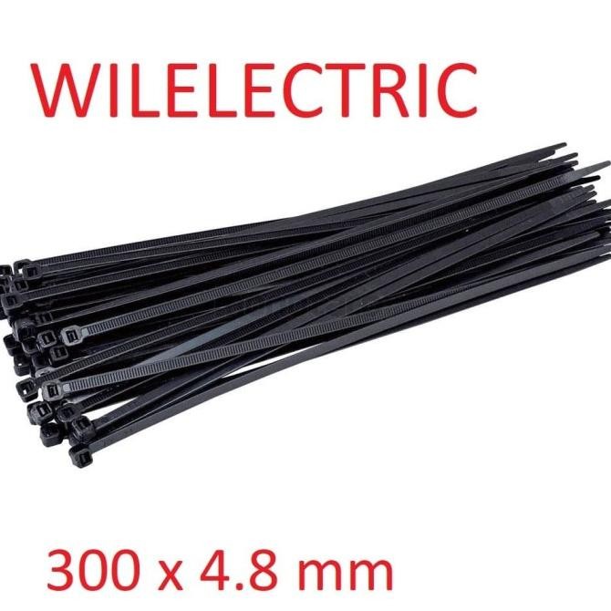 

Kabel ties / cable ties 30 cm x 4.8 mm 100 pcs UL standard