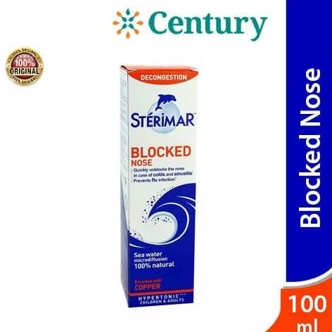 Sale Sterimar Blocked Nose 100Ml / Semprot Hidung / Dekongestan / Nasal