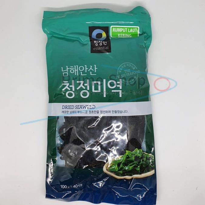 

Daesang Miyeok 100 gr / Dried Seaweed Rumput Laut Kering Korea Sup L19A