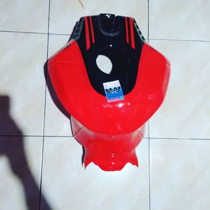 Grosir Cover Tengki/Kondom Tangki Yamaha R15 V1 V2 Besic R1 Merah