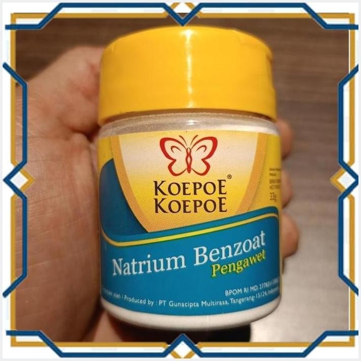 

[LAP55] NATRIUM BENZOAT 33GR(PENGAWET) KOEPOE KOEPOE