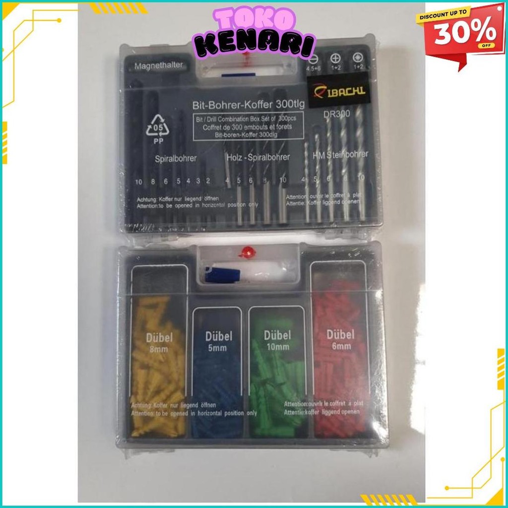 Mata Bor Set Kenmaster Kayu, Besi, Beton, Obeng, Mata Bor Set Kayu, Besi, Beton, Obeng, Mata Bor Set