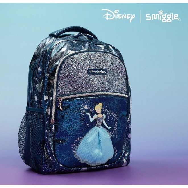 Tas Ransel Smiggle Disney Cinderella Princess Classic Like Original