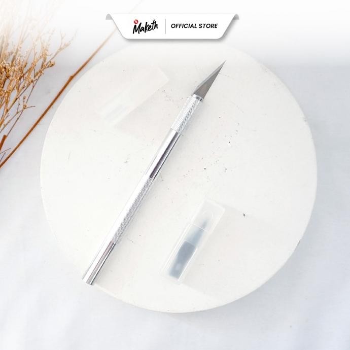 

TERMURAH - Cutter Pen Cutting Pisau Presisi Alat Pemotong Metallic MAKETH