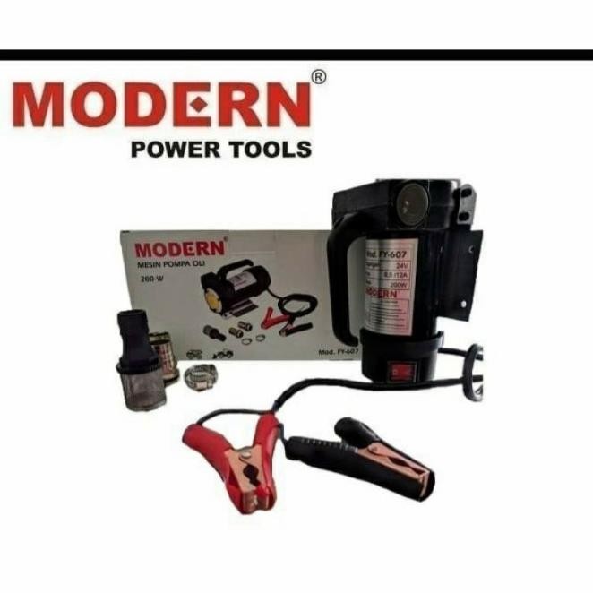 Modern Fy-607 Pompa Minyak Oli Solar Bensin Oil Cairan Dc 12V Fy607