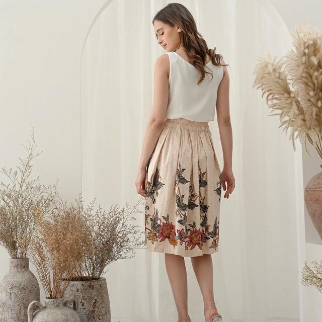 Rok Batik wanita 165 UTI /Batik Modern /Rok Batik Payung