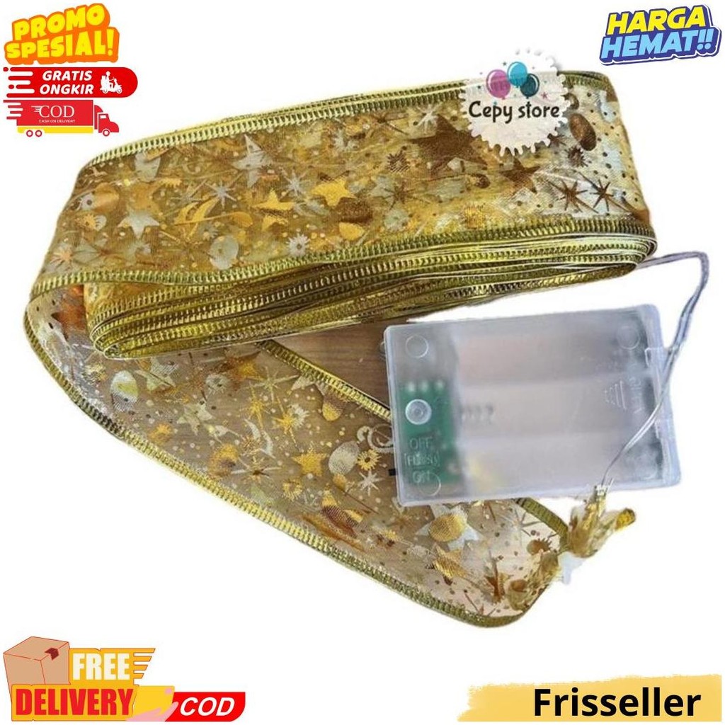 

Pita Led / Dekorasi Hiasan Pohon Natal / Pita Kawat Led 5 Meter D Best Seller