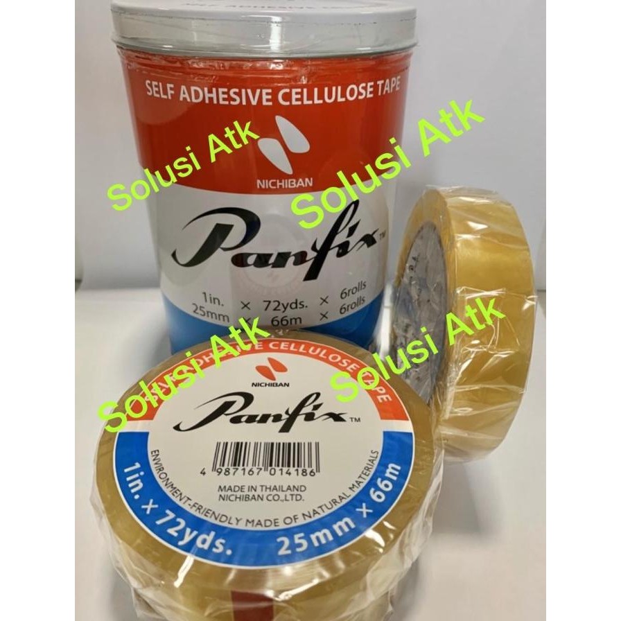 

BEBAS ONGKIR - isolasi panfix 1 inch x 72 yard