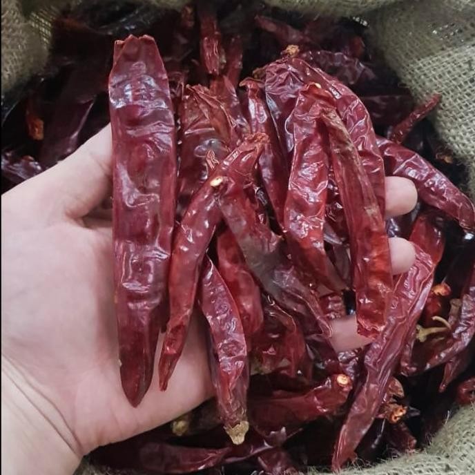 

Cabe Kering Besar 5kg Wonderhot / Yinan | Cabai Kering Merah Besar HM