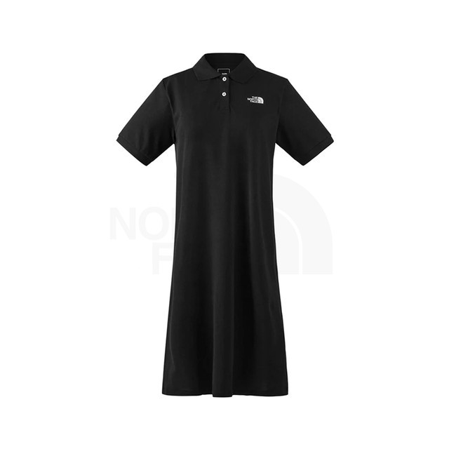 The North Face Women S/S Logo Polo Dress-NF0A87WBJK3